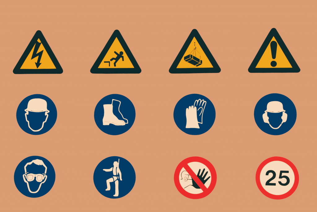 different safety signs for Australian businesses